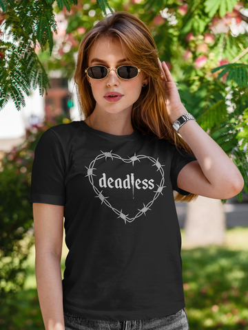 Deadless Barbwire Heart Tee